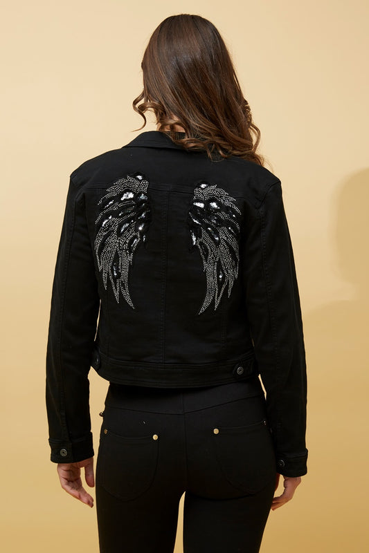Black jacket w Wings