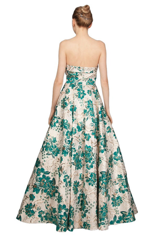 224411 Green Tinsel Dress