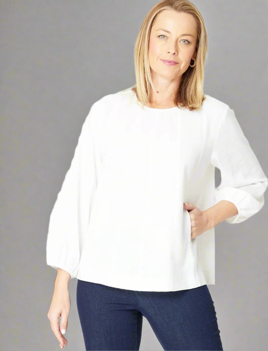 Pocket Core Top White
