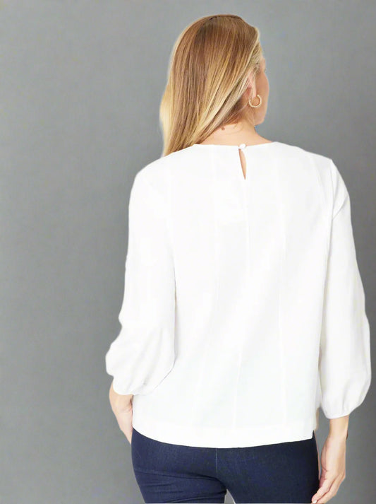 Pocket Core Top White