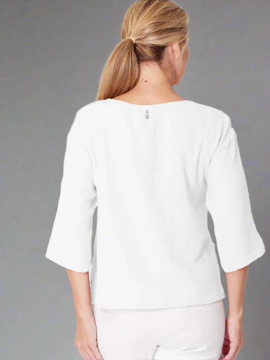 Tarin 3/4 Top White