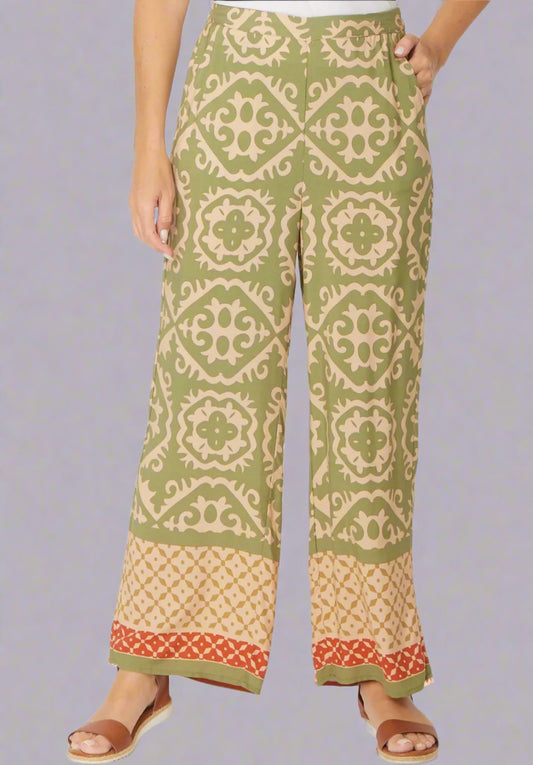 Border Crop Pant