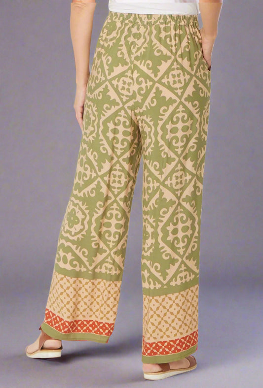 Border Crop Pant