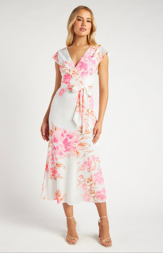 Pink Floral Dress